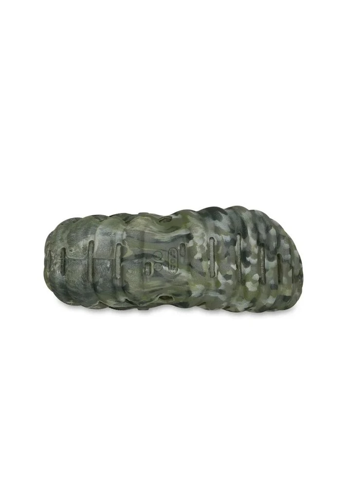 Оливковые летние тапочки echo olive 208454-3n4 Crocs