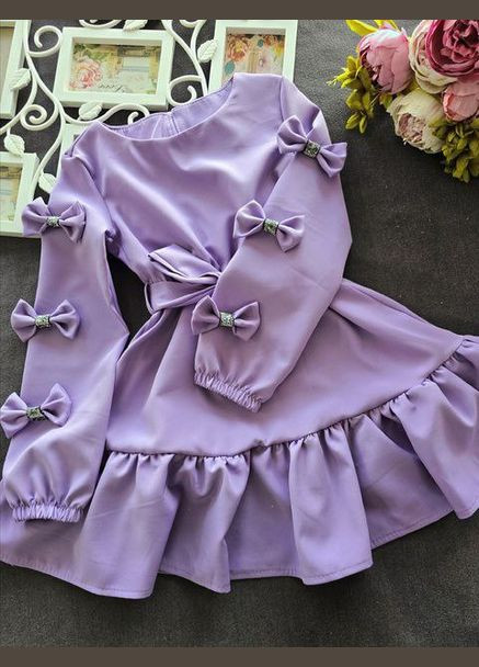 Бежевое очаровательное платье-трансформер для девочек, 4 образа в 1, размеры 98-164 No Brand (319869359)