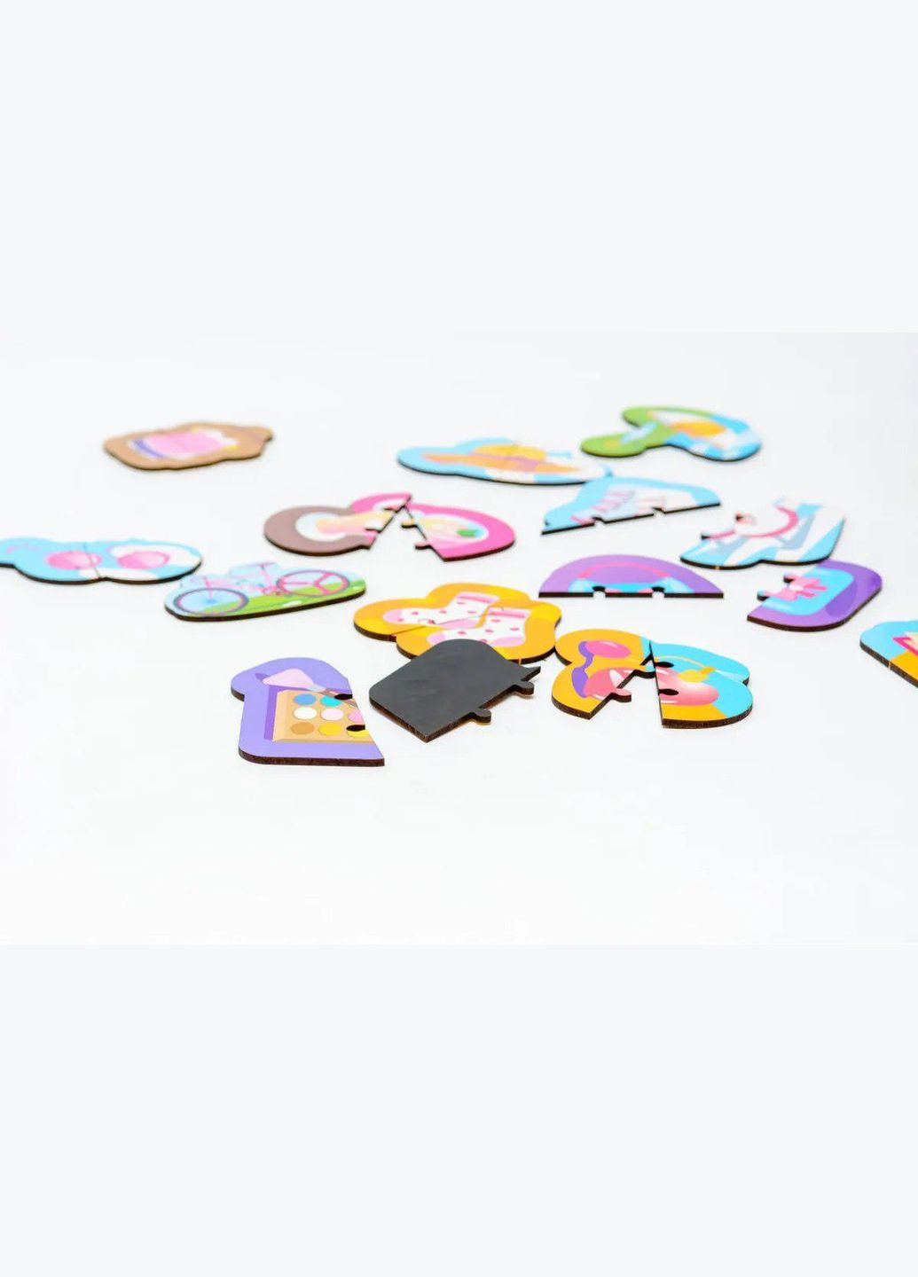 Дерев'яний магнітний пазл "Предмети" 22931 PuzzleOK (329894745)