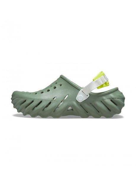Зеленые мужские сабо echo clog moss m11 (207937) Crocs