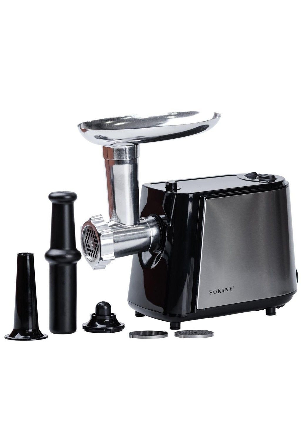 Електром'ясорубка SK-092 професійна електрична м'ясорубка для фаршу та кебе 2500 Вт Sokany (333662501)