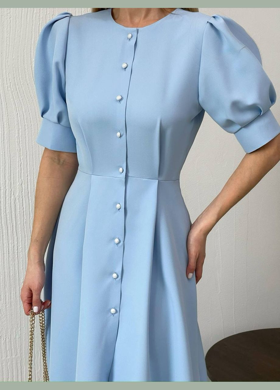 Блакитна жіноча сукня Osoblyva