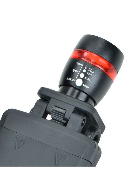 Фонарик на козырек кепки LIGHT LED CREE M.ZOOM, Black Mil-Tec (315881242)