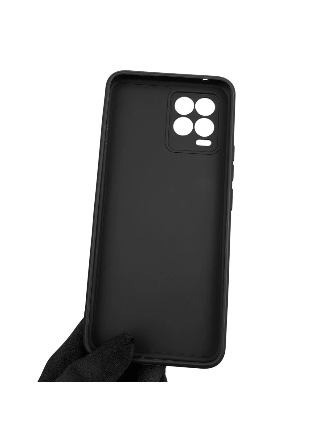 Чохол для 8 Pro з квадратними гранями із захистом камери на реалмі 8 про чорний Realme (366019740)