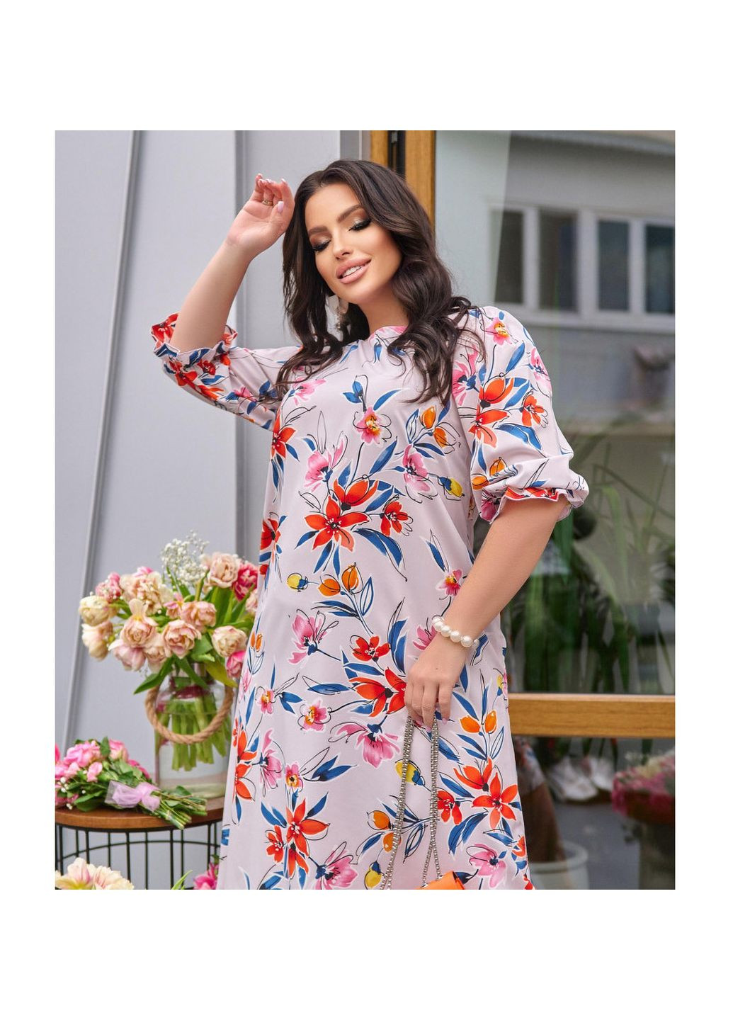 Світло-сіра сукня Liton