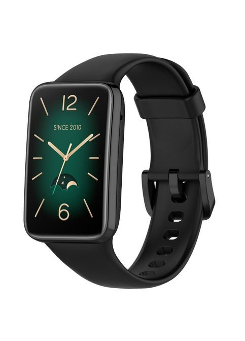 Силиконовый ремешок для Xiaomi Mi Band 7 PRO (совместимый). Цвет: ЧЕРНЫЙ. No Brand (370101854)