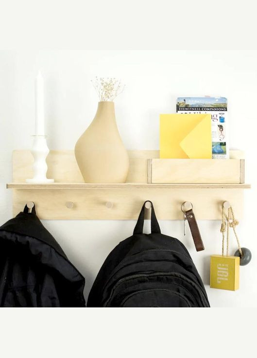 Вішалка для сумок з дерева Лебонс бланже (ВСУ-004201) No Brand (327846298)