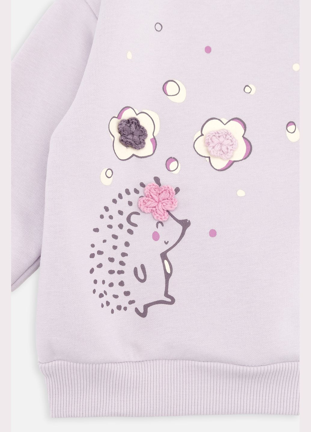 Сиреневый зимний костюм с брюками для девочки цвет сиреневый cb-00257984 Iggy