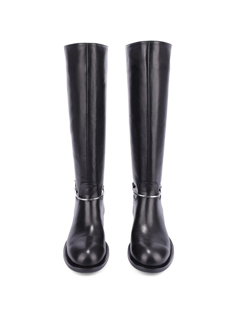 Жіночі Чоботи 885H-1629-N04 Чорний Шкіра Attizzare (365434887)