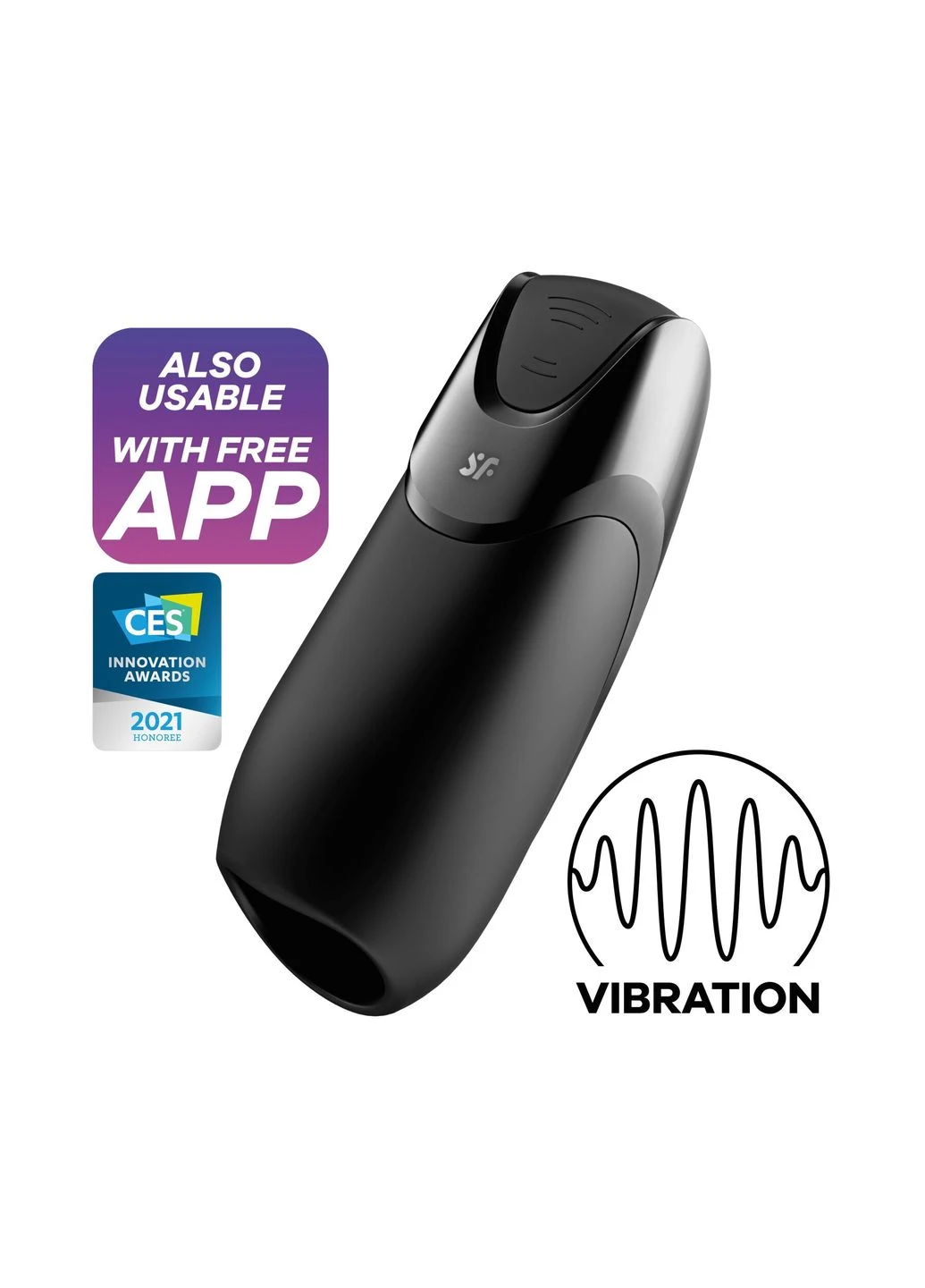 Мастурбатор Men Vibration+ 15322 Satisfyer (392050432)