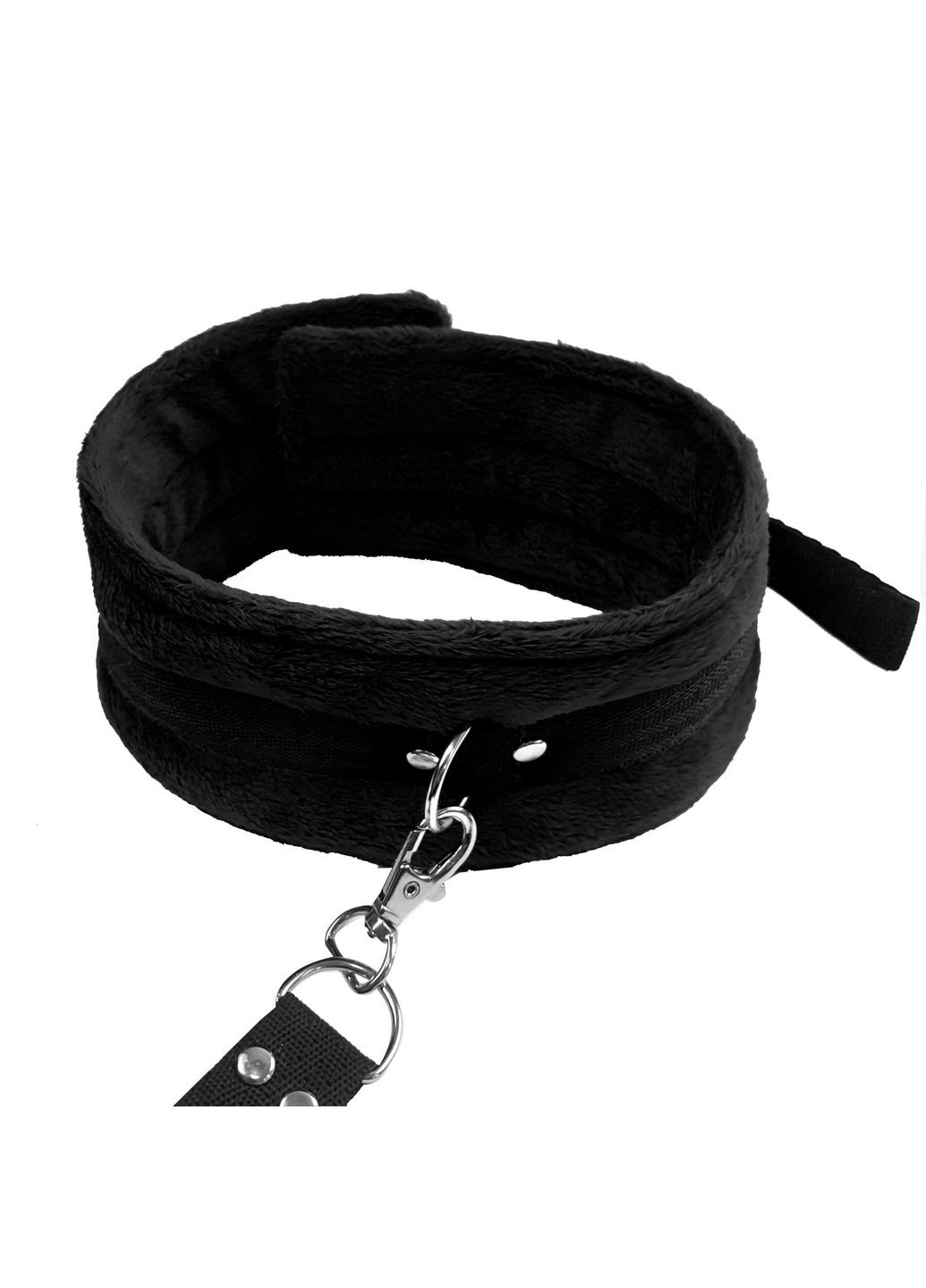 Набір нашийник з повідцем та маска Soft Touch Light, Чорний Art of Sex (297573969)