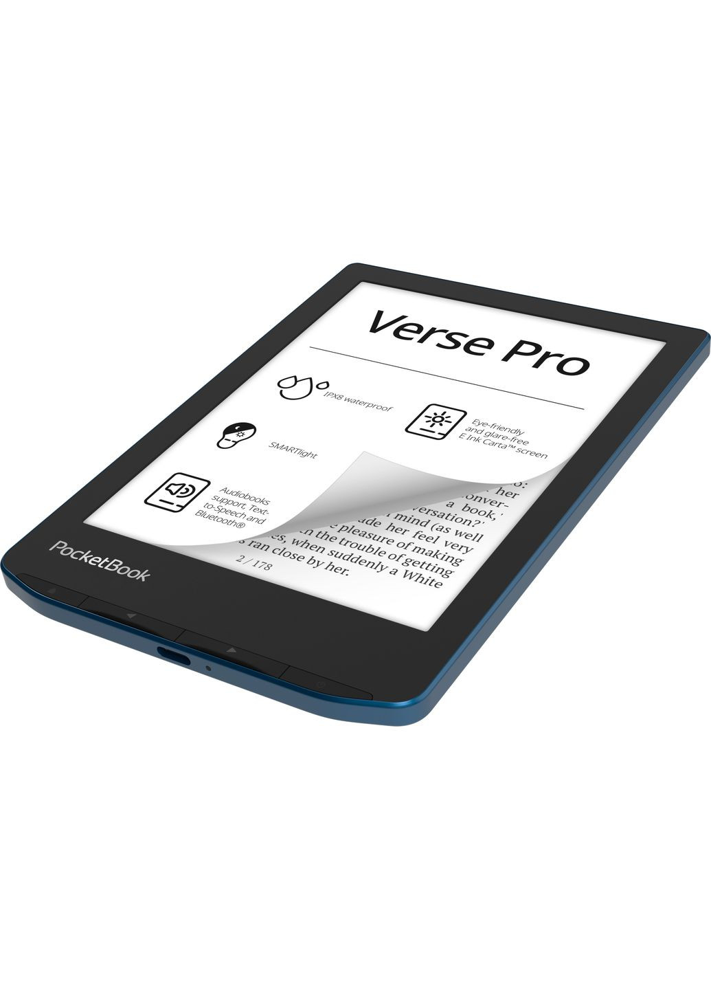 Електронна книга 634, Azure PocketBook (315030093)