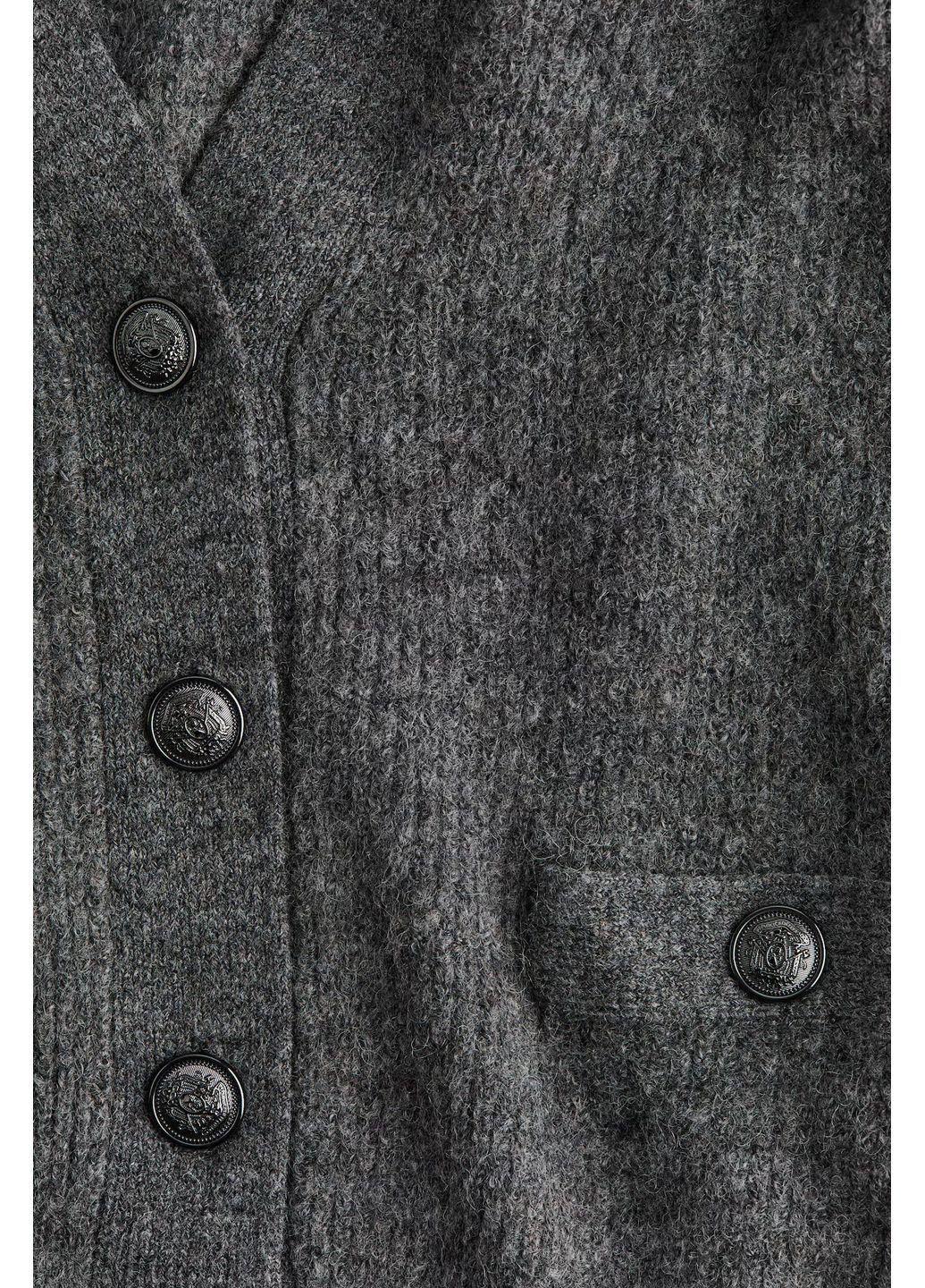 Бесцветный демисезонный кардиган H&M