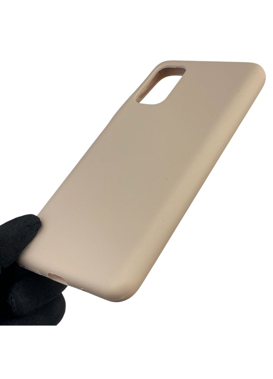 Чехол для Redmi Note 10 5G силиконовый с микрофиброй нескользящий на сяоми редми нот 10 5г пудровый Xiaomi (366386357)