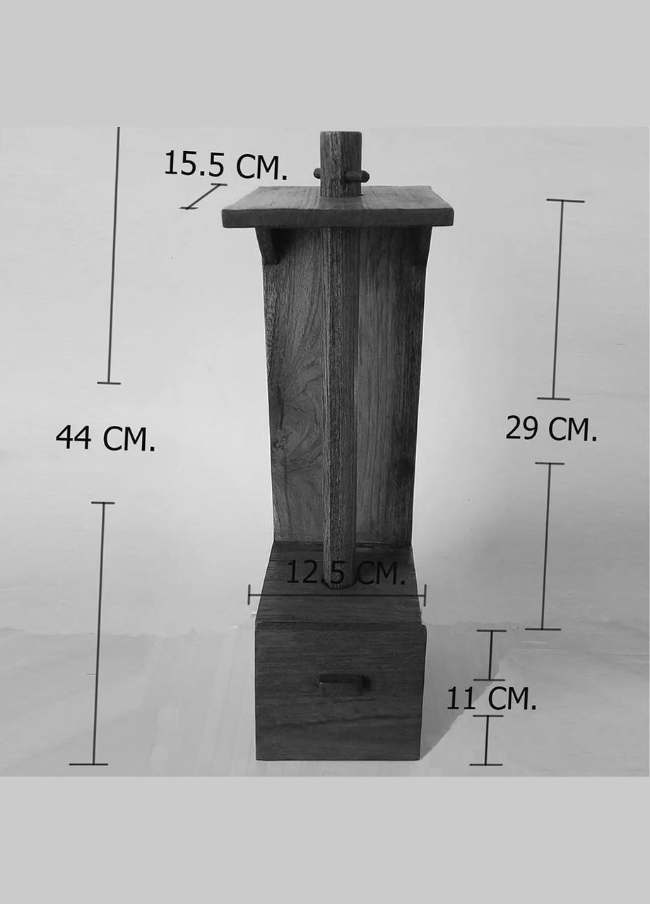 Держатель для бумажных полотенец из дерева Водалите сиена (ДКП-009405) No Brand (327867189)