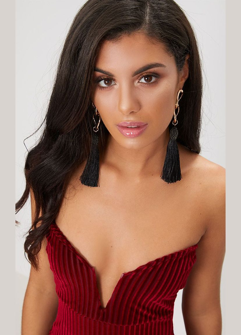 Бордова повсякденний сукня бордовий PrettyLittleThing