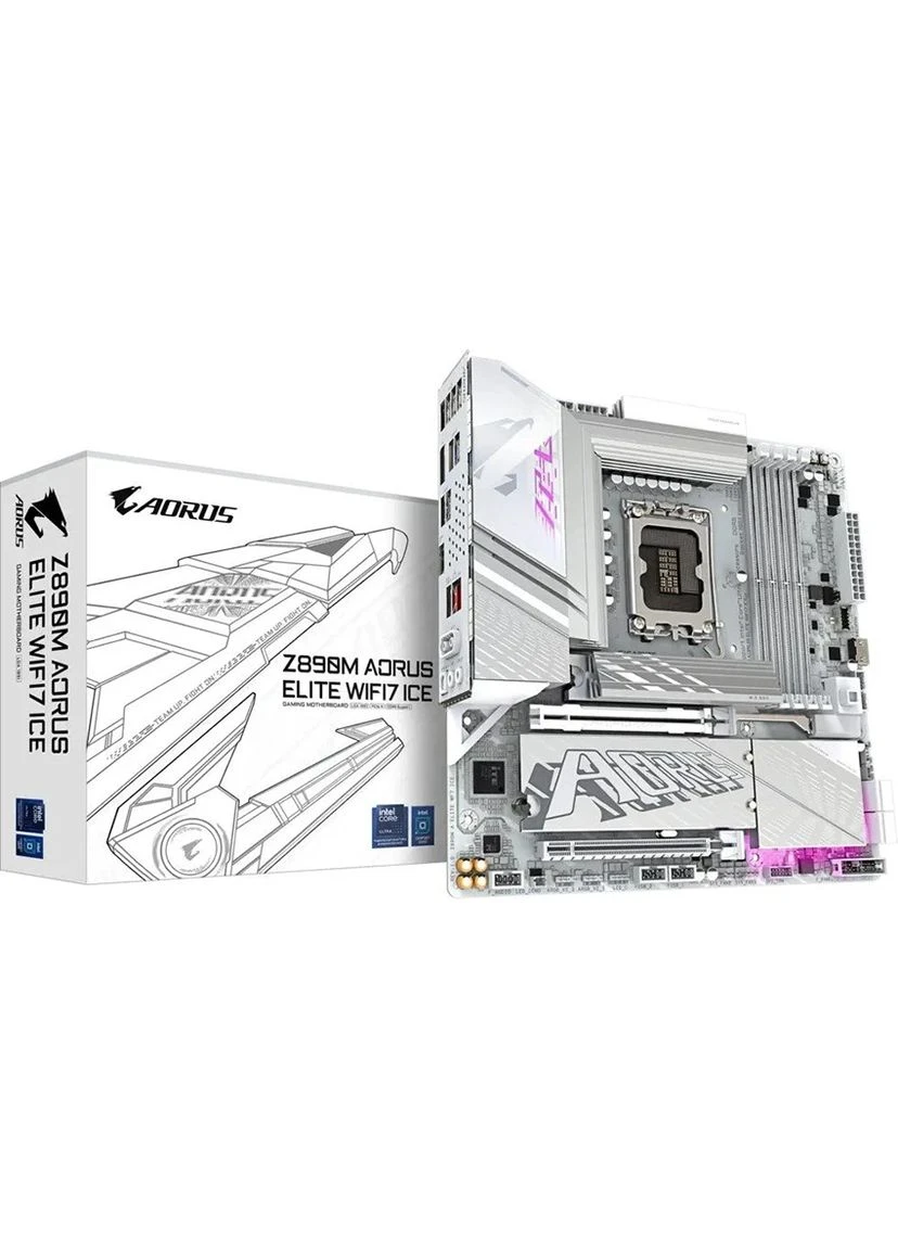 Материнська плата Z890M AORUS ELITE WIFI7 ICE Gigabyte (375193940)