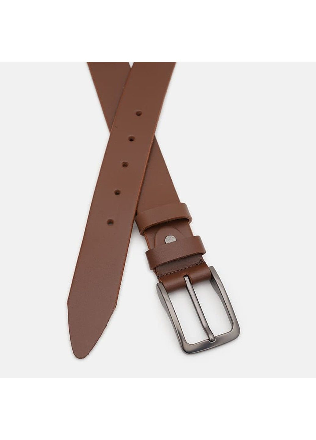 Мужской кожаный ремень 115v1fx94light-brown Borsa Leather (291683135)