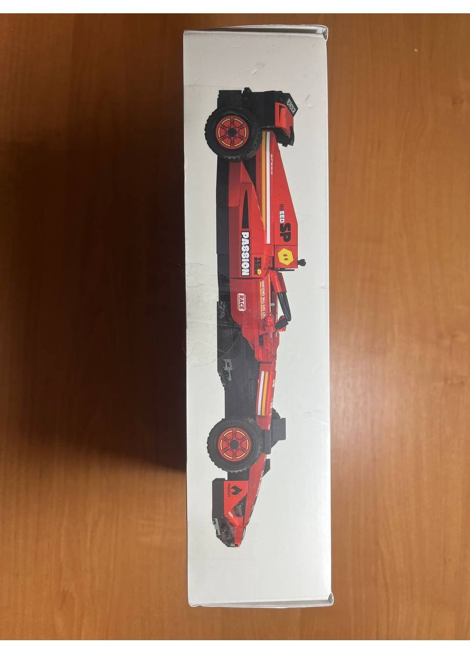 Конструктор Спорткар ZEST BRICK "RED CAR" (968 деталей) CaDa Спорткар ZEST BRICK "RED CAR" (365653770)