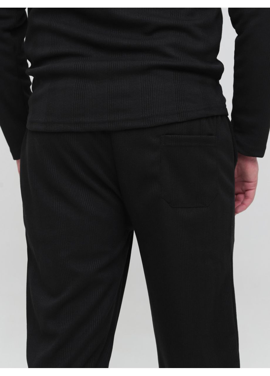 Черные спортивные демисезонные брюки Wise