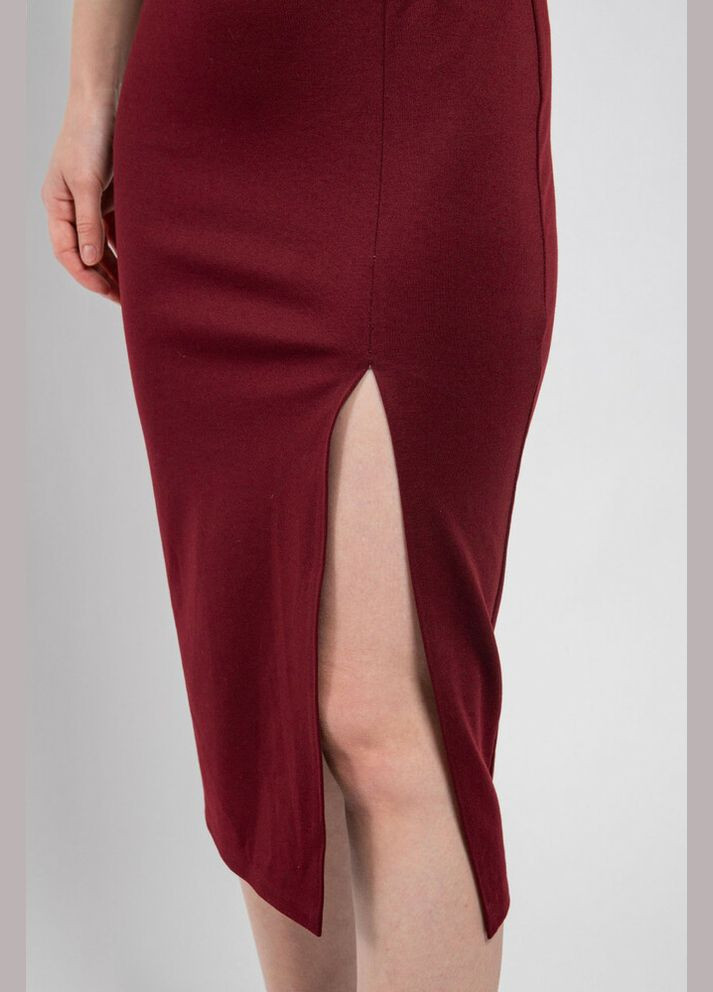 Бордова сукня жіноча вечірня бордова по фігурі mkeng3036-1 Modna KAZKA