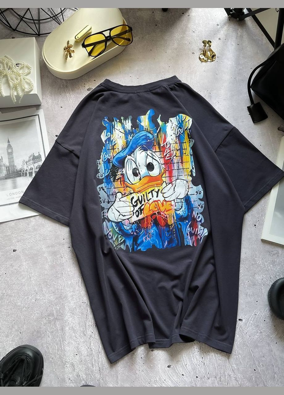 Крутезная стильная Футболка oversize «Donald Duck» No Brand - (331322001)