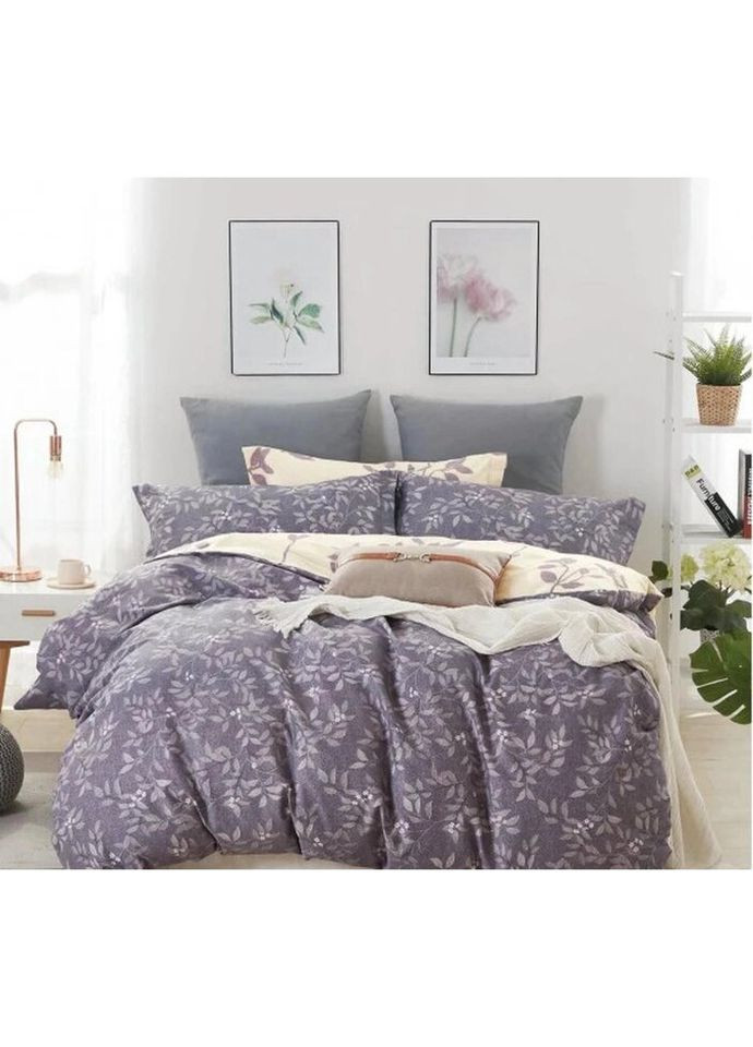 Постільна білизна сімейна Ранфорс 22194-S 210х143х2 см Viluta (327790833)