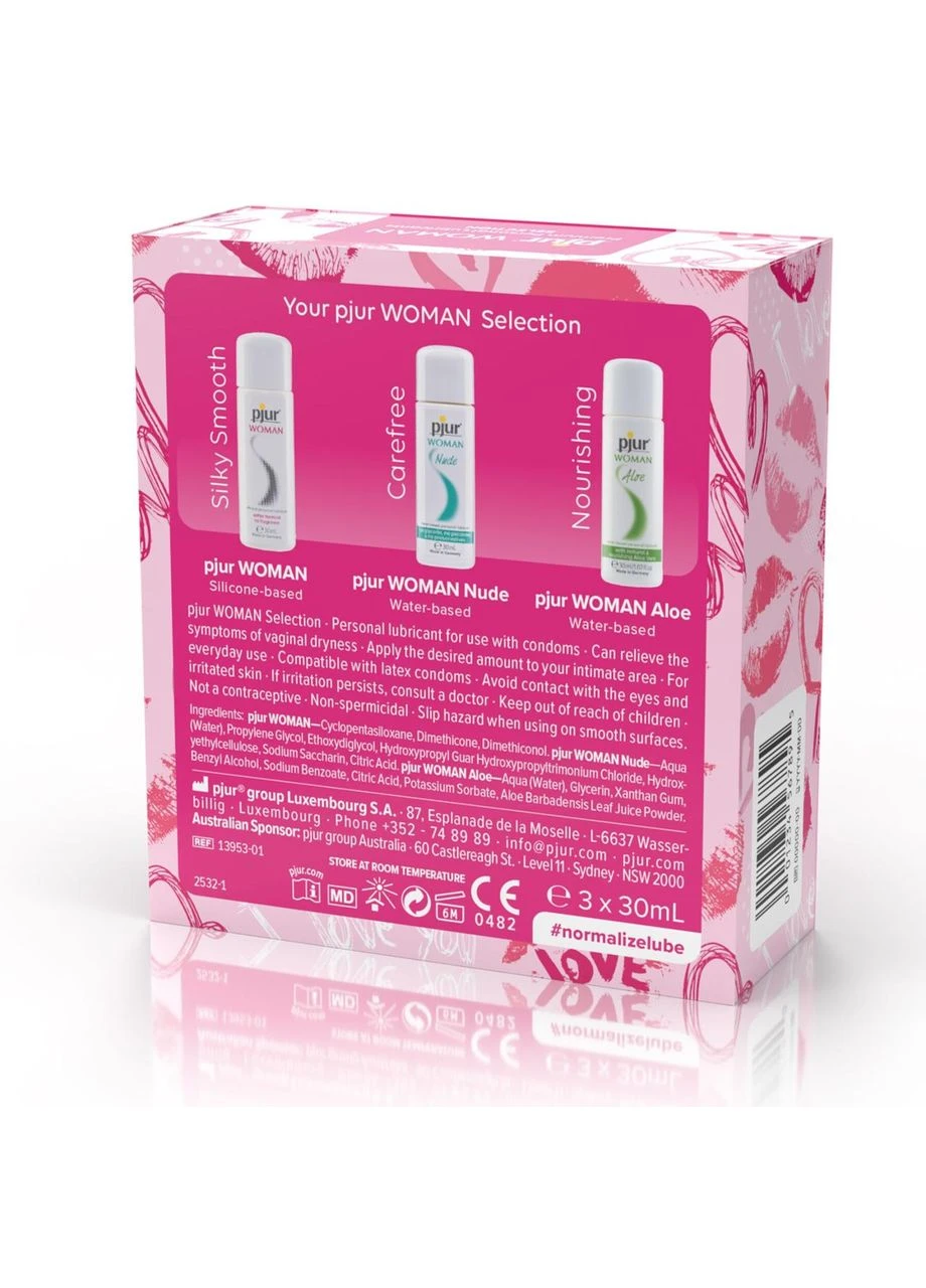 Набор смазок Woman Selection - THIS ONE'S FOR YOU, 3 вида смазок серии Woman Pjur (303883327)