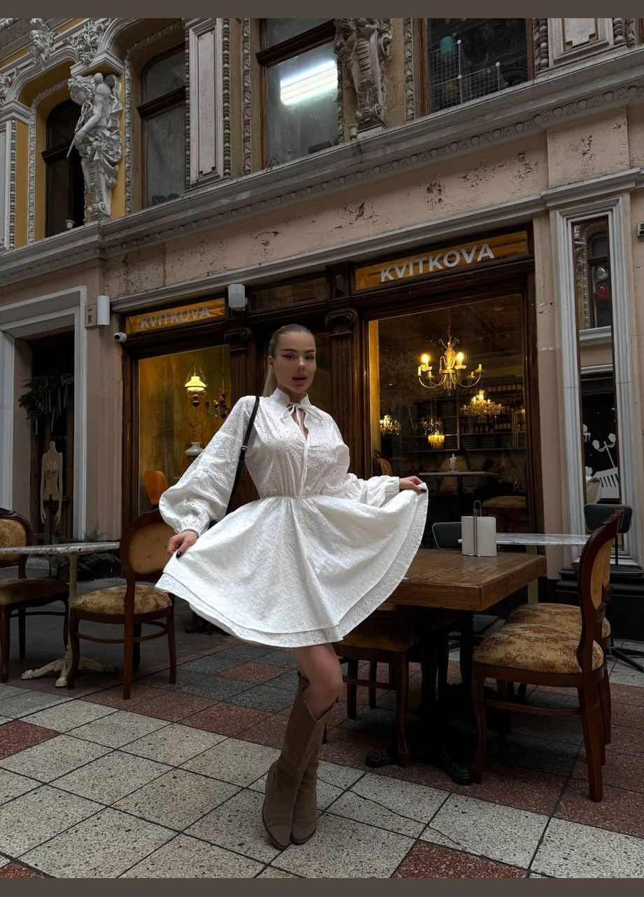 Молочна коктейльна, ділова, повсякденний, кежуал, вечірня жіноча сукня кльош No Brand