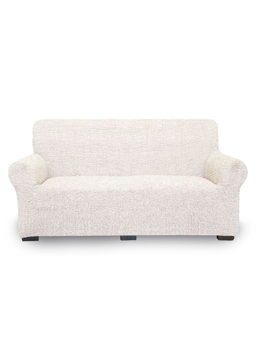 Чехол на диван 2-местный ПРЕМИУМ кремовый (A-025664) Love You (324445265)