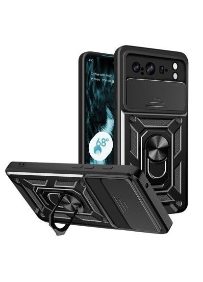 Чохол до мобільного телефона (710665) BeCover Military Google Pixel 8 Pro Black (364494037)