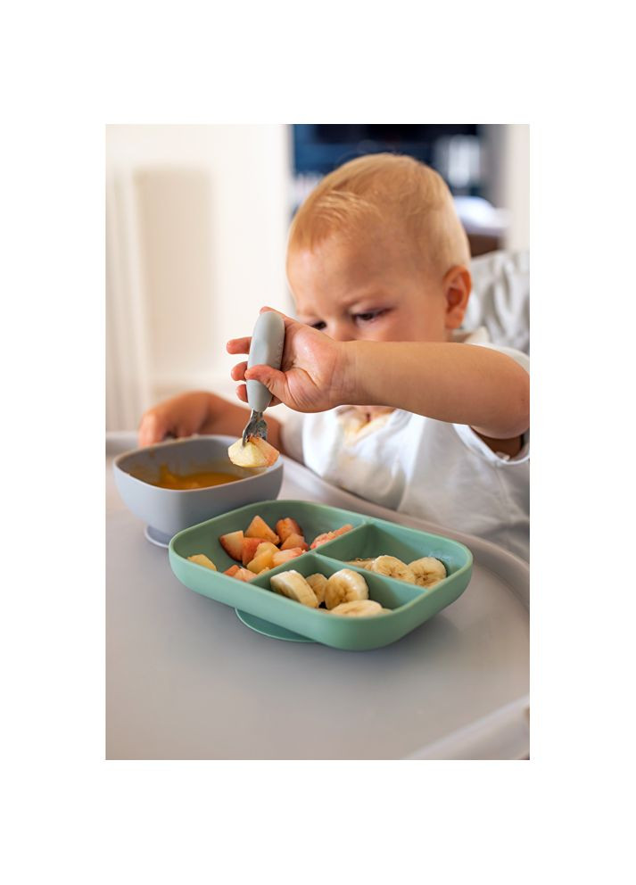 Набор ложка и вилка металлическая 10+, арт. 913581 Beaba (369165260)