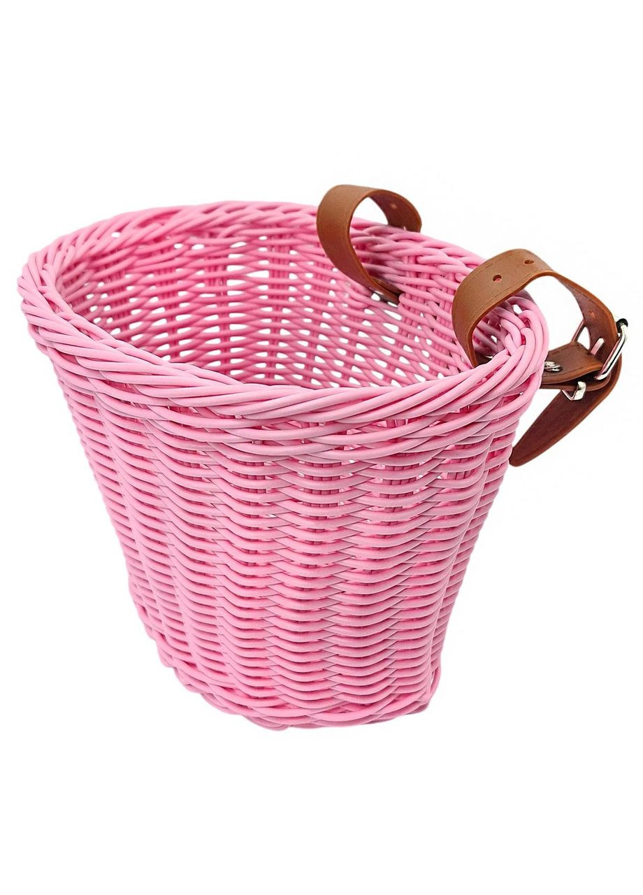 Кошик на дитячий велосипед / самокат 20х16х16 см плетений ретро (G0001893) No Brand (355803014)