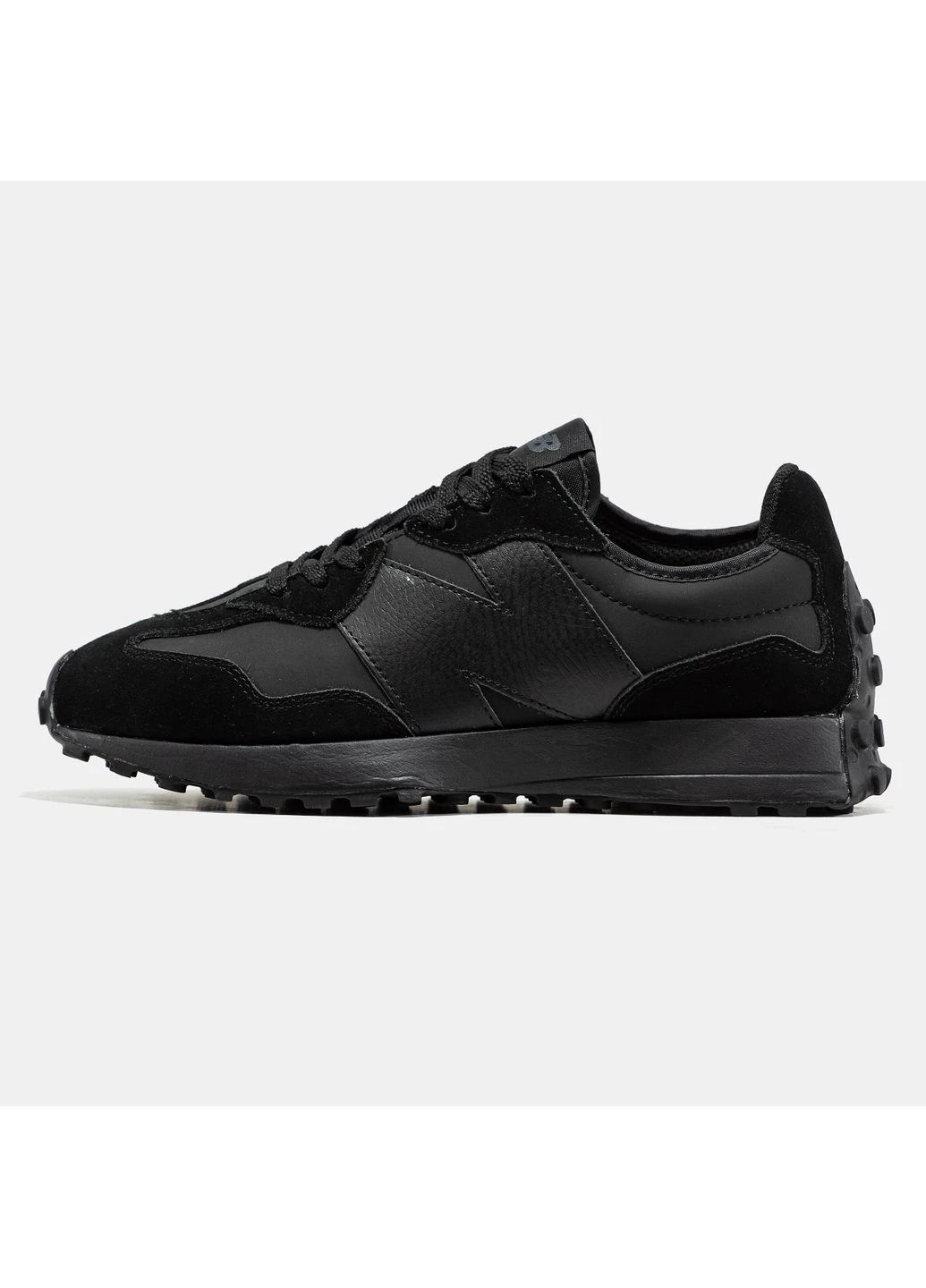 Чорні Осінні кросівки чоловічі new balance No Brand 327