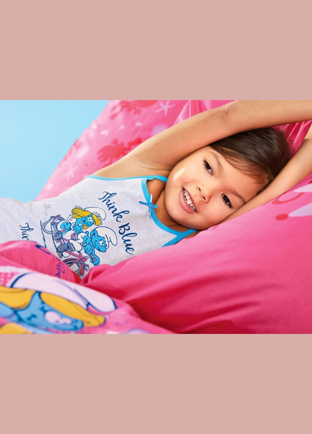 Комбінований демісезонний комплект білизни для дівчинки Lupilu