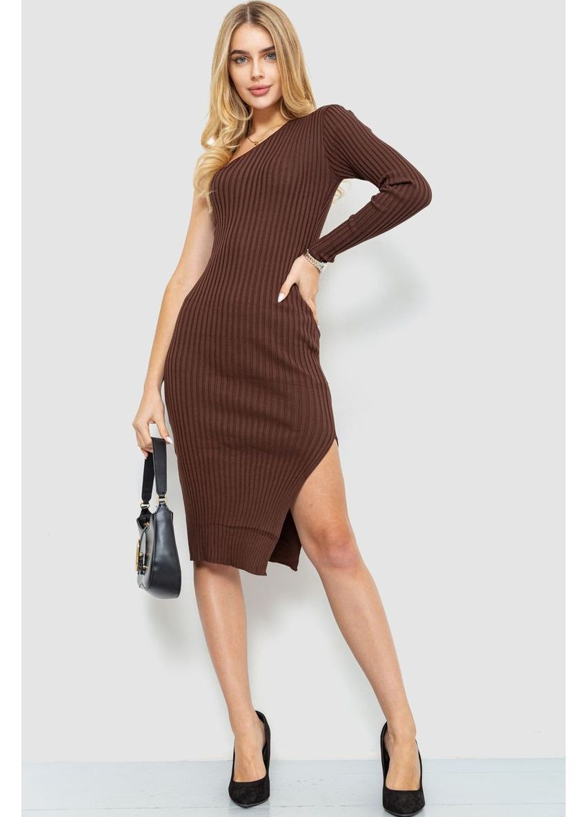 Коричневое платье вязаное,, 204r174 Ager