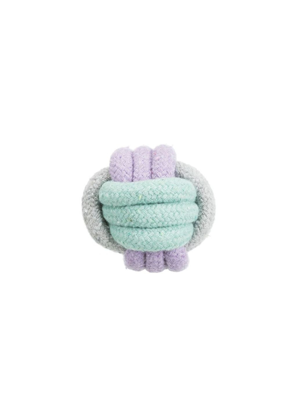 Игрушка Мяч плетёный для собак, d:6 см (текстиль) Trixie (292259206)