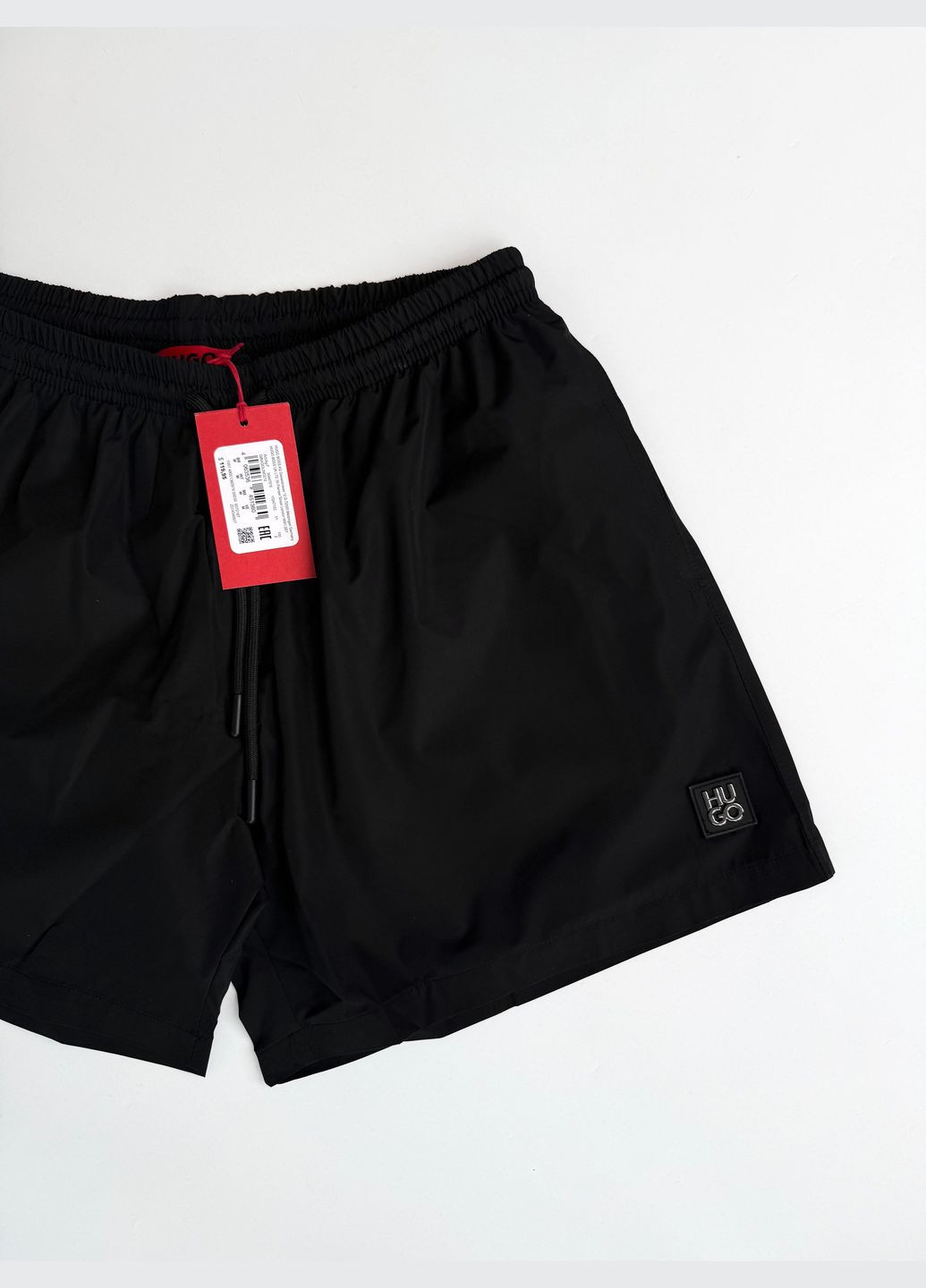 Мужские водоотталкивающие шорты из плащевки из лого Hugo Vakko (335568570)