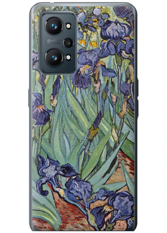 Силіконовий чохол 'Вінсент Ван Гог. Іриси' для Endorphone Realme GT Neo 2 (378332050)