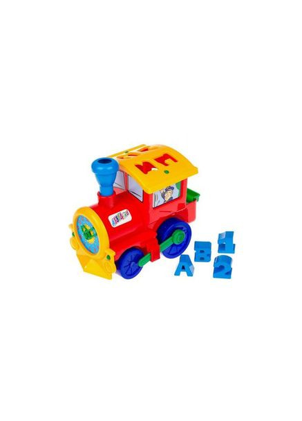 Игрушка для малышей Сортер паровозик Солнышко №1 (ассорт.) (1-015) Colorplast (365548046)