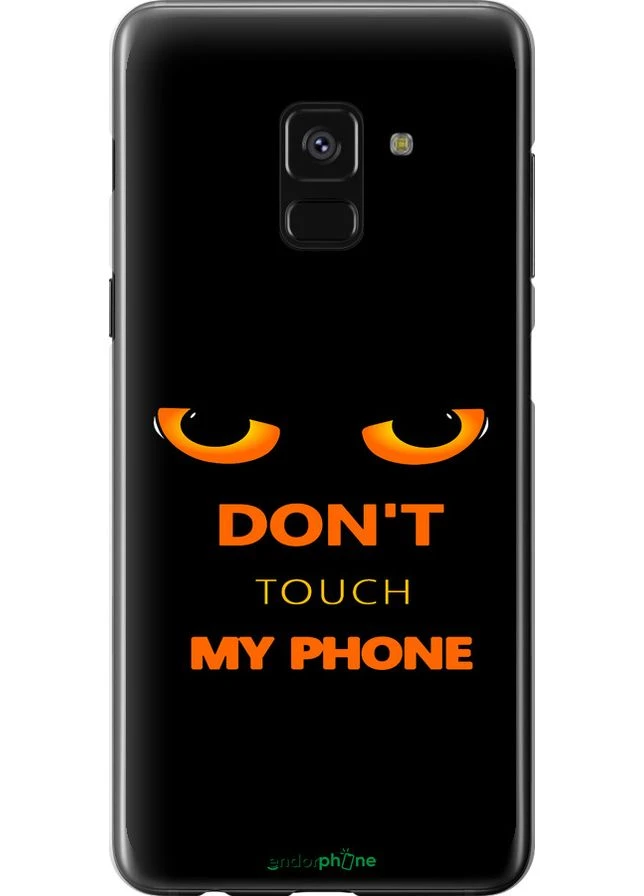 Чехол на Samsung Galaxy A8 2018 A530F Don't touch the phone "4261u-1344-70447" Endorphone (387508226)