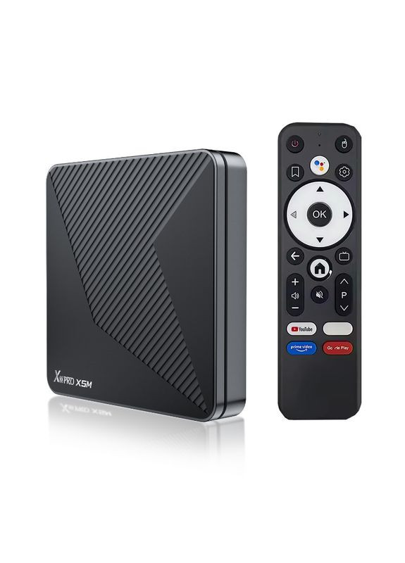 Смарт ТВ приставка Pro X5M 4/64 Гб Smart TV Box Android 14 X88 (338627336)