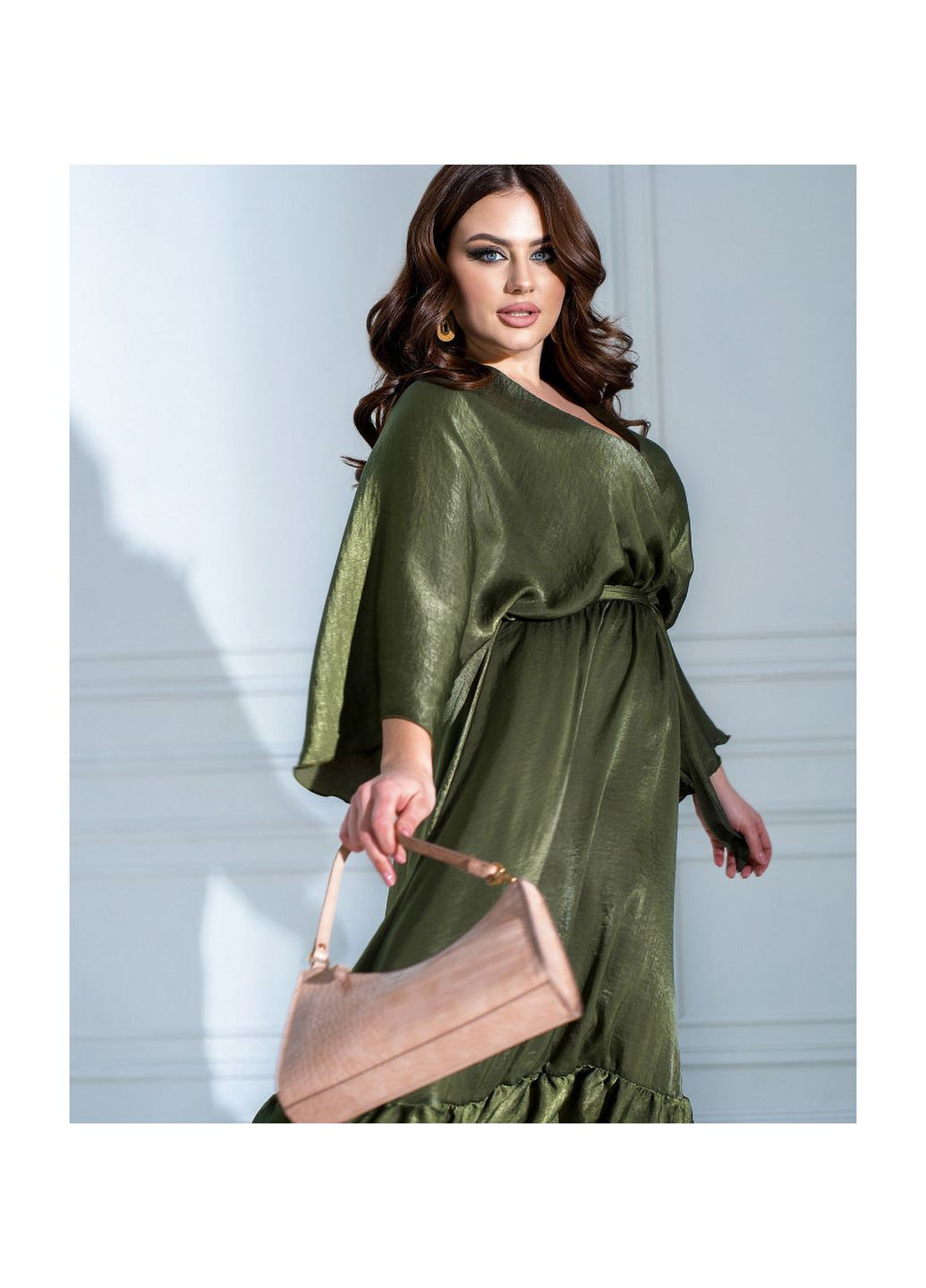 Оливкова (хакі) сукня Liton