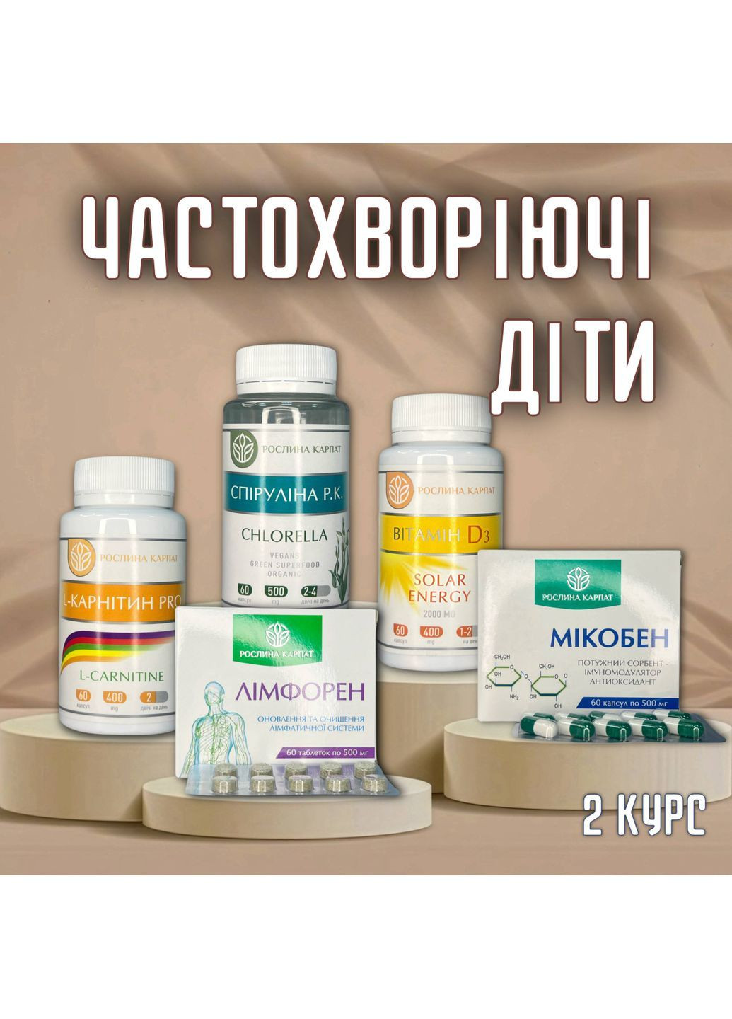 ЧАСТОХВОРІЮЧІ ДІТИ (Програма-2 курс) Рослина Карпат (373017443)