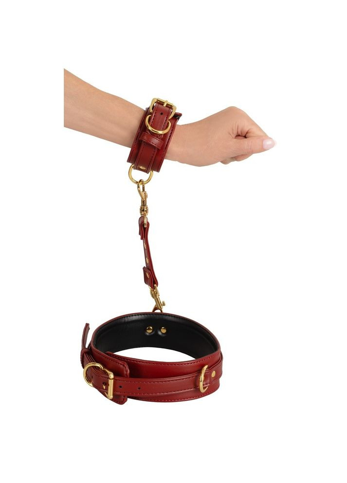 Наручники и набедренные фиксаторы красные Bad Kitty (297399612)