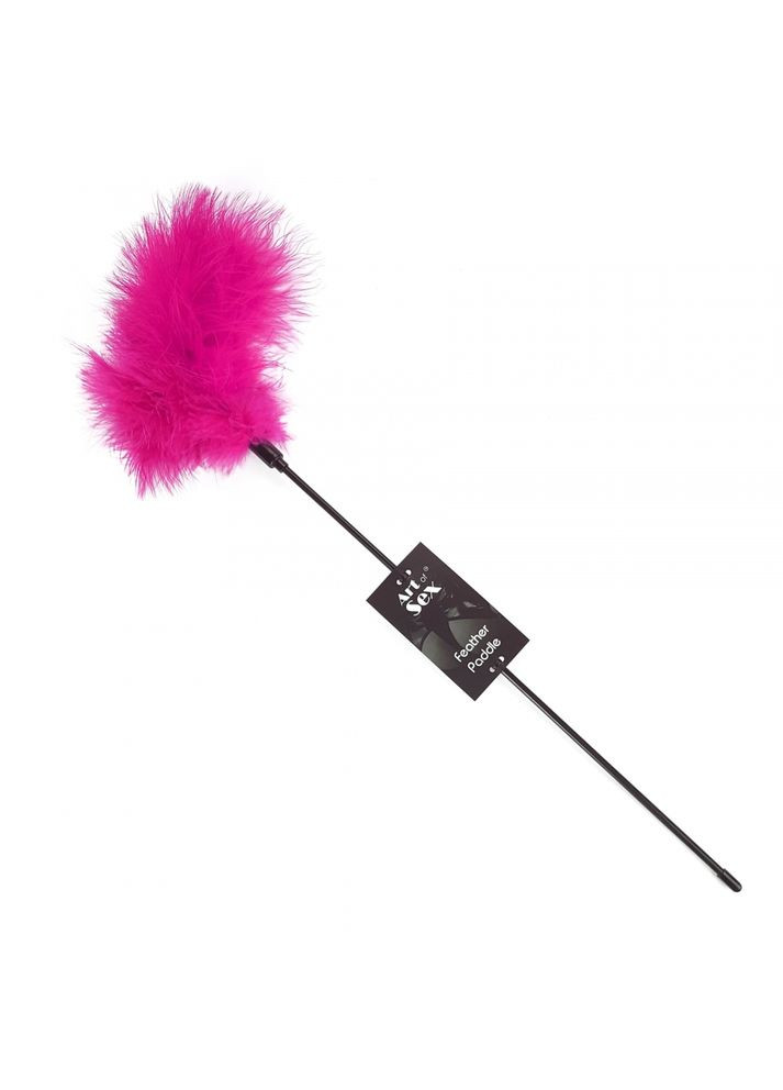 Лоскутка темно-розовая - Feather Paddle, перо молодого индюка Art of Sex (291441800)