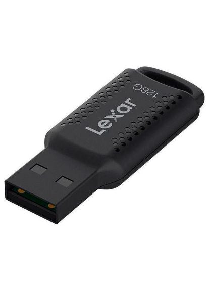 USB флеш накопитель (LJDV400128G-BNBNG) Lexar 128GB JumpDrive V400 Black USB 3.0 (368760923)