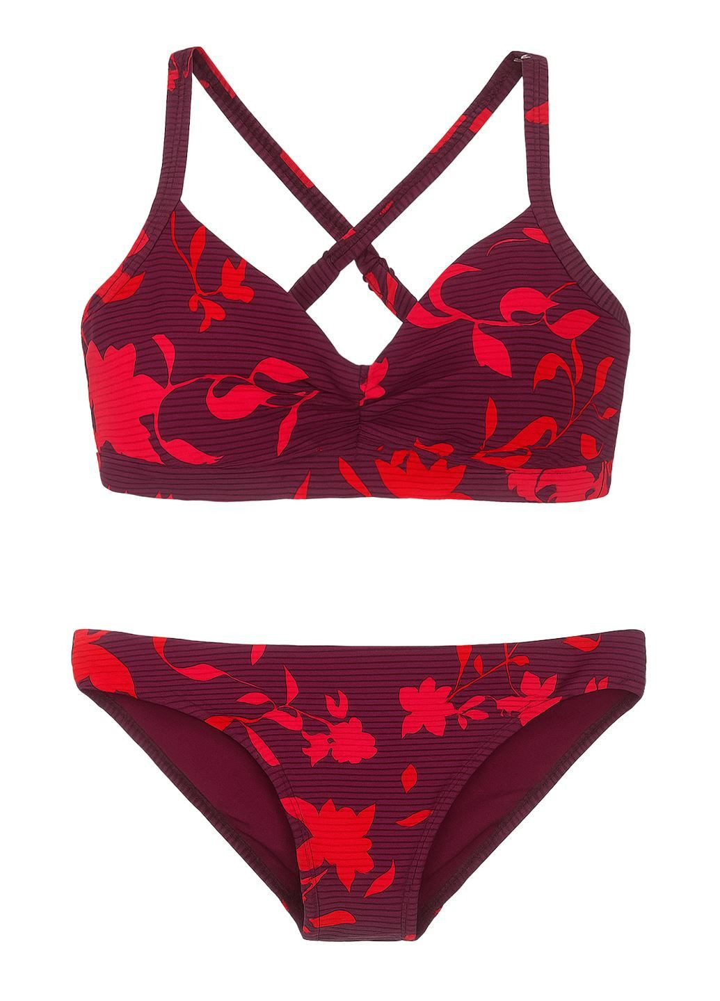 Сливовый летний купальник с косточками раздельный бикини, раздельный Seafolly роздільний купальник