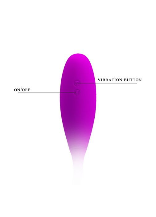 Вибратор из силикона для двойной стимуляции Snaky Vibe Pretty Love (372738107)