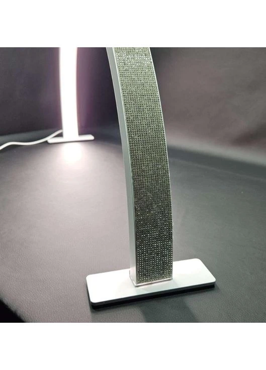 Косметична LED-лампа Half Moon 50 Вт зі стразами безтіньова біла (2104618696) No Brand (361408657)